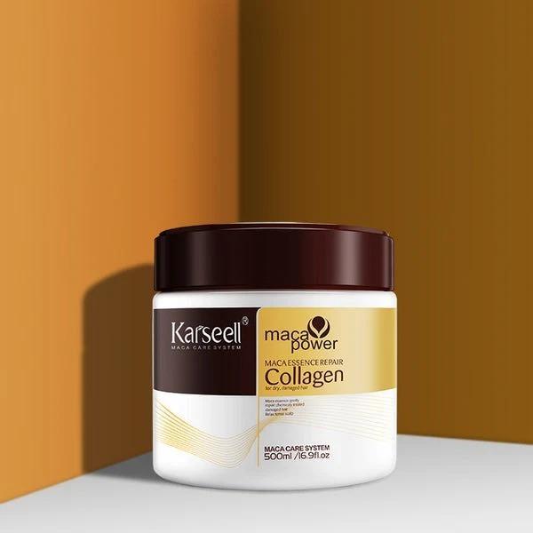 Premium Collagen Hair Mask 500ml for All Hair Types