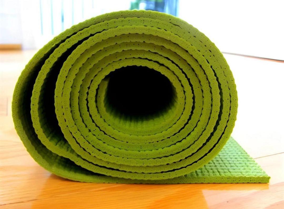 Premium Yoga Mat with Free Strap for Home Gym Workout