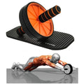 Two Wheel AB Roller Stainless Steel Core Workout