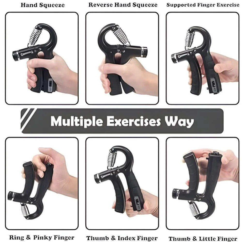Adjustable Hand Gripper 5-60kg With Counter
