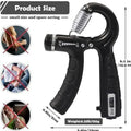 Adjustable Hand Gripper 5-60kg With Counter