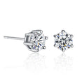 Korean Style Zircon Stone Bridage Set Silver