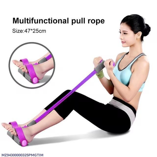 Purple Pull Rope 50ml ABS Plastic Home Gym Workout